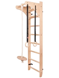 Žebřík s dřevěnou příčkou a příslušenstvím BENCHK 111+A204 dětské