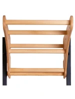 DŘEVĚNÝ KOVOVÝ GYMNASTICKÝ ŽEBŘÍK PRO 6 MADEL S DŘEVĚNOU TYČÍ BENCHK 711B DŘEVĚNÝ KOVOVÝ GYMNASTICKÝ ŽEBŘÍK PRO 6 MADEL S DŘEVĚNOU TYČÍ BENCHK 711B