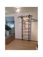 DŘEVĚNÝ KOVOVÝ GYMNASTICKÝ ŽEBŘÍK S HRAZDOU BENCHK 221B DŘEVĚNÝ KOVOVÝ GYMNASTICKÝ ŽEBŘÍK S HRAZDOU BENCHK 221B