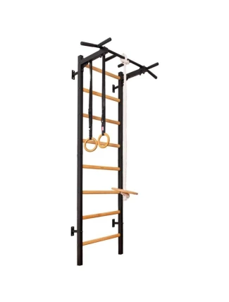 DŘEVĚNÝ KOVOVÝ GYMNASTICKÝ ŽEBŘÍK S DŘEVĚNOU HRAZDOU A PŘÍSLUŠENSTVÍM BENCHK 221B A076 DŘEVĚNÝ KOVOVÝ GYMNASTICKÝ ŽEBŘÍK S DŘEVĚNOU HRAZDOU A PŘÍSLUŠENSTVÍM BENCHK 221B A076