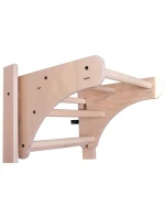 DŘEVĚNÝ KOVOVÝ GYMNASTICKÝ ŽEBŘÍK PRO 4 MADLA S DŘEVĚNOU TYČÍ BENCHK 211W DŘEVĚNÝ KOVOVÝ GYMNASTICKÝ ŽEBŘÍK PRO 4 MADLA S DŘEVĚNOU TYČÍ BENCHK 211W