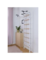 DŘEVĚNÝ KOVOVÝ GYMNASTICKÝ ŽEBŘÍK S HRAZDOU LAVIČKA 221W DŘEVĚNÝ KOVOVÝ GYMNASTICKÝ ŽEBŘÍK S HRAZDOU LAVIČKA 221W