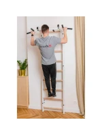 GYMNASTICKÝ ŽEBŘÍK S NASTAVITELNOU KOVOVOU TYČÍ 731W BENCHK GYMNASTICKÝ ŽEBŘÍK S NASTAVITELNOU KOVOVOU TYČÍ 731W BENCHK