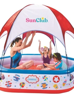 CIRKUS DĚTSKÁ KOUPELNA S PŘIKRÝVKOU 223x208x163CM 51124