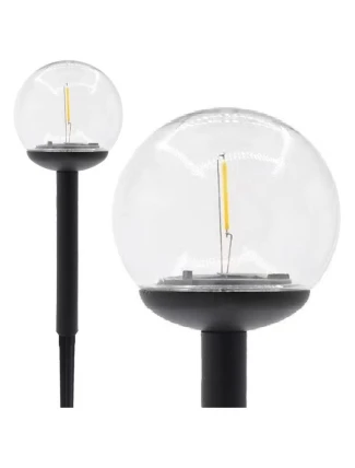 SOLÁRNÍ OKRASNÁ KULOVÁ LAMPA 10X34,5CM