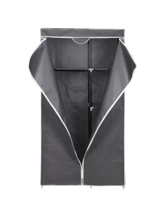 TEXTILNÍ ZAHRADA 90x45x170 cm tmavě šedá 8811