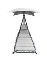 HOUPACÍ KŘESLO SE SLUNEČNÍKEM LISBON GREY HOUPACÍ KŘESLO SE SLUNEČNÍKEM LISBON GREY