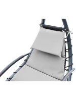 HOUPACÍ KŘESLO SE SLUNEČNÍKEM LISBON GREY HOUPACÍ KŘESLO SE SLUNEČNÍKEM LISBON GREY