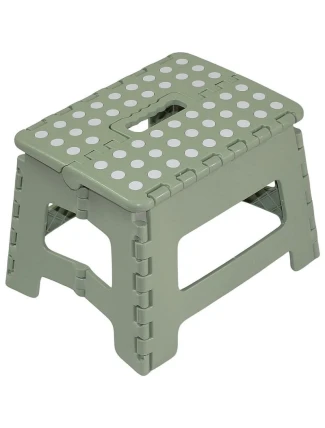 PROTISKLUZOVÁ SKLÁDACÍ STOLIČKA ZELENÁ