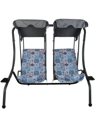 ZAHRADNÍ A BALKONOVÁ HOUPAČKA SONIC 2 OSOBY MOZAIKA