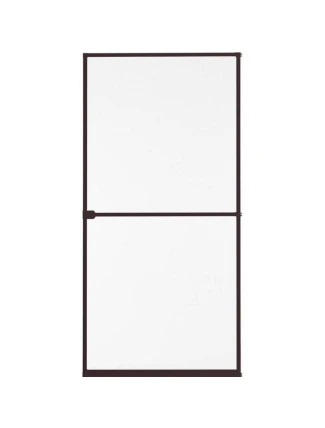 MOSKYTIÉRA NA DVEŘE ALU 100X215 HNĚDÁ BASIC