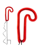 NEONOVÁ LASKA HOLIDAY 79 LED BATERIE 12,5x93,5 cm LUCA