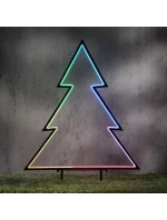 NEON CHOIN 150 LED RGB PILOT 32 FUNKCÍ ČASOVAČ 53x75CM LUCA