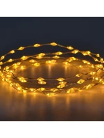 BATERIE OVLÁDANÉ DRÁTĚNÉ SVĚTLA GIRLANDA 90 VEDL TEPLÁ BÍLÁ BLESK LUCA BATERIE OVLÁDANÉ DRÁTĚNÉ SVĚTLA GIRLANDA 90 VEDL TEPLÁ BÍLÁ BLESK LUCA