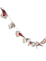 GIRLANDA SVĚTLA 12KS SKŘÍTCI NA BATERIE SANTA CLAUS TEPLÁ BÍLÁ LUCA