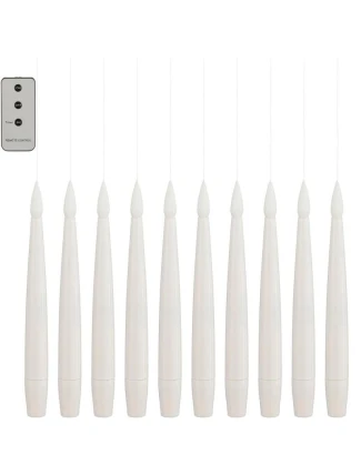SVÍČKY SVĚTLA ZÁVĚSNÉ SVĚTLO ŘETĚZ 10 VEDL TEPLÁ BÍLÁ LUCA SVÍČKY SVĚTLA ZÁVĚSNÉ SVĚTLO ŘETĚZ 10 VEDL TEPLÁ BÍLÁ LUCA
