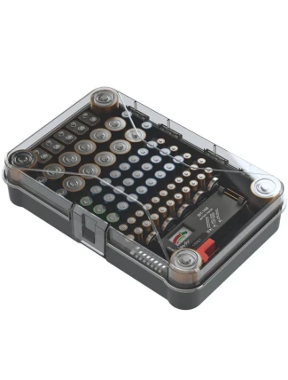 ORGANIZÁTOR BATERIÍ S TESTEREM BATERIÍ pro děti