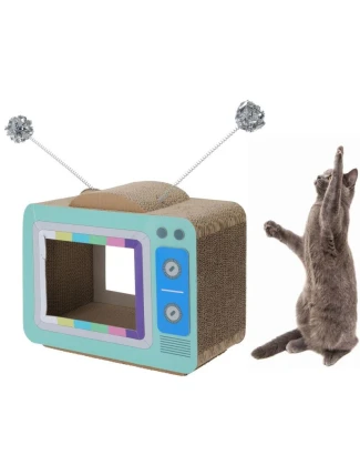 ŠKRABADLO PRO KOČKY 40CM TELEVIZE