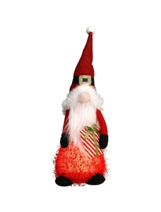 DEKORATIVNÍ PLYŠOVÝ SANTA CLAUS VEDL 51CM