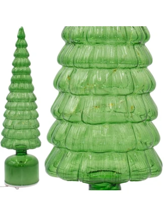 VÁNOČNÍ STROMEK ZELENÝ VEDL 13 KORUN TEPLÁ BÍLÁ 40CM