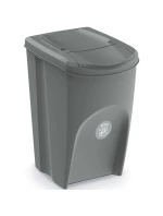 Odpadkové koše 35 l SORTIBOX SET4 PACKY ŠEDÉHO KAMENE dětské Odpadkové koše 35 l SORTIBOX SET4 PACKY ŠEDÉHO KAMENE dětské