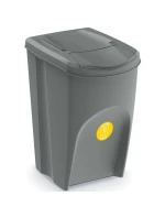 Odpadkové koše 35 l SORTIBOX SET4 PACKY ŠEDÉHO KAMENE dětské Odpadkové koše 35 l SORTIBOX SET4 PACKY ŠEDÉHO KAMENE dětské