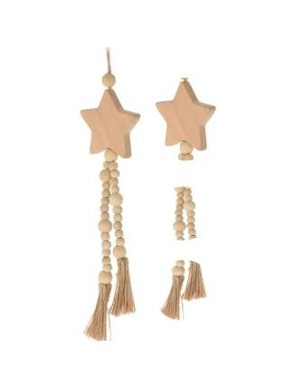 DEKORATIVNÍ PŘÍVĚSEK BOHO EKO PŘÍRODA DŘEVĚNÁ HVĚZDA DEKORATIVNÍ PŘÍVĚSEK BOHO EKO PŘÍRODA DŘEVĚNÁ HVĚZDA