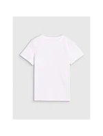 Dívčí hladké tričko 4F 4FJWSS25TTSHF2177-10S Dívčí hladké tričko 4F 4FJWSS25TTSHF2177-10S