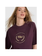 Dámské tričko oversize s potiskem 4F 4FRSS25TTSHF2791-50S Dámské tričko oversize s potiskem 4F 4FRSS25TTSHF2791-50S