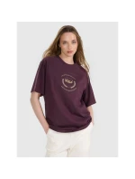 Dámské tričko oversize s potiskem 4F 4FRSS25TTSHF2791-50S Dámské tričko oversize s potiskem 4F 4FRSS25TTSHF2791-50S