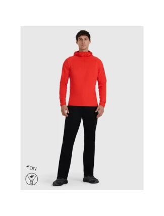 Pánská rychleschnoucí trekingová mikina 4F 4FWAW25TFSWM590-62S Pánská rychleschnoucí trekingová mikina 4F 4FWAW25TFSWM590-62S