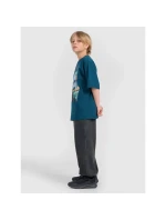 Chlapecké tričko oversize s potiskem 4F 4FJRAW25TTSHM3061-46S Chlapecké tričko oversize s potiskem 4F 4FJRAW25TTSHM3061-46S