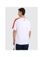 Pánské tričko oversize s potiskem 4F 4FRAW25TTSHM3227-10S Pánské tričko oversize s potiskem 4F 4FRAW25TTSHM3227-10S