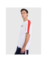 Pánské tričko oversize s potiskem 4F 4FRAW25TTSHM3227-10S Pánské tričko oversize s potiskem 4F 4FRAW25TTSHM3227-10S