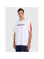 Pánské tričko oversize s potiskem 4F 4FRAW25TTSHM3227-10S Pánské tričko oversize s potiskem 4F 4FRAW25TTSHM3227-10S