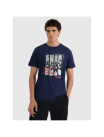 Pánské tričko s potiskem 4F 4FRAW25TTSHM3364-31S Pánské tričko s potiskem 4F 4FRAW25TTSHM3364-31S