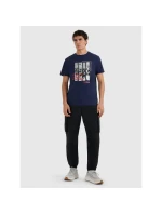 Pánské tričko s potiskem 4F 4FRAW25TTSHM3364-31S Pánské tričko s potiskem 4F 4FRAW25TTSHM3364-31S