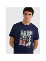 Pánské tričko s potiskem 4F 4FRAW25TTSHM3364-31S Pánské tričko s potiskem 4F 4FRAW25TTSHM3364-31S