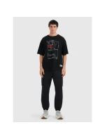 Pánské tričko oversize s potiskem 4F 4FRAW25TTSHM3257-20S Pánské tričko oversize s potiskem 4F 4FRAW25TTSHM3257-20S