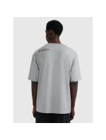 Pánské tričko oversize s potiskem 4F 4FRAW25TTSHM3257-27M Pánské tričko oversize s potiskem 4F 4FRAW25TTSHM3257-27M