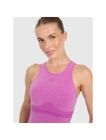 Dámský rychleschnoucí top 4F 4FWAW25TFSLF578-54A pro jógu a pilates Dámský rychleschnoucí top 4F 4FWAW25TFSLF578-54A pro jógu a pilates