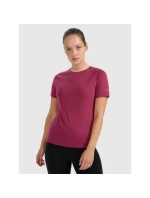 Dámské trekingové tričko z merino vlny 4F 4FWAW25TFTSF1527-53S Dámské trekingové tričko z merino vlny 4F 4FWAW25TFTSF1527-53S