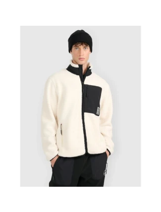 Pánský sherpa regular fleece se stojáčkem 4F 4FRAW25TFLEM456-12S Pánský sherpa regular fleece se stojáčkem 4F 4FRAW25TFLEM456-12S