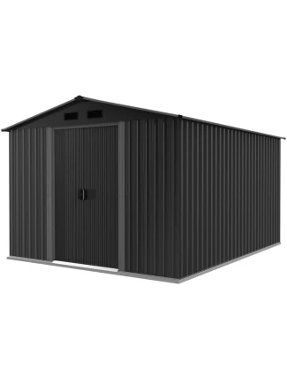 KOVOVÝ ZAHRADNÍ DOMEK NA NÁŘADÍ 312X257X202CM KOVOVÝ ZAHRADNÍ DOMEK NA NÁŘADÍ 312X257X202CM