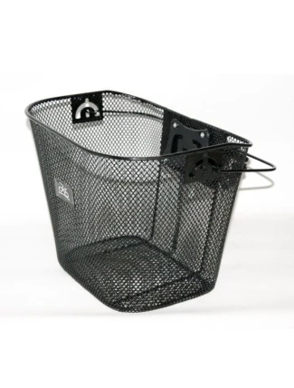 Klikněte na přední košík na kolo černý