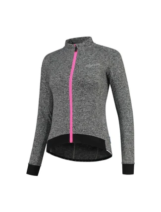 Rogelli dámská mikina BENICE 2.0 šedo-růžová S