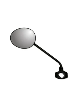 Krátký držák zrcátka AJS černý