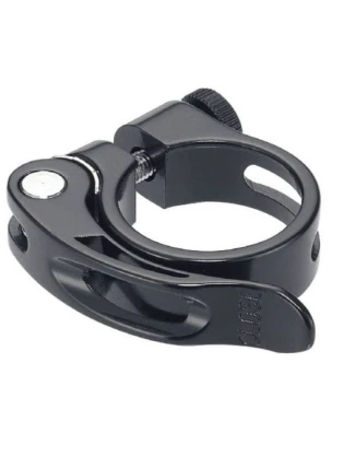 Sedlová objímka 34,9 mm černá