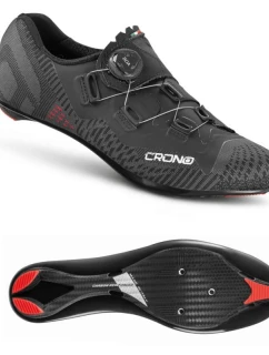 CRONO silniční obuv CK-3-22 černá 41 kompozitová