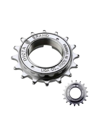 Vřeteno 1 rz 16T 1/2''x1/8'' 1,37'' stříbrná